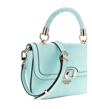 GUESS ORLINA Borsa piccola a mano con tracolla aqua marine - Borse Donna - 3