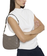 GUESS TAMSIN  Borsetta a spalla dark taupe - Borse Donna - 4