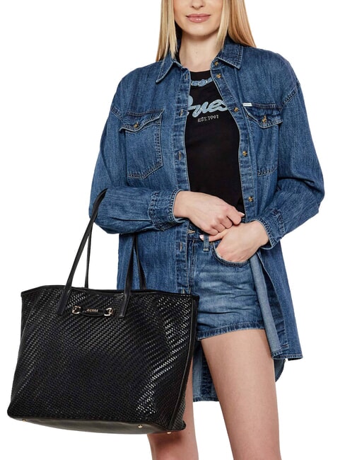 VIKKY II Borsa Tote a spalla NERO - Borse Donna