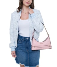 GUESS ZARELA  Borsa a spalla peony logo - Borse Donna - 3