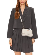 GUESS ZARELA  Borsetta a tracolla off white logo - Borse Donna - 4