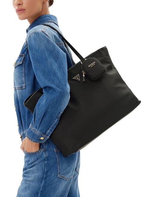 ECO GEMMA  Shopping Bag NERO - Borse Donna