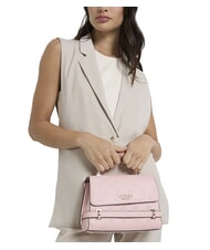 GUESS ZARELA Borsa a cartelletta a mano peony logo - Borse Donna - 4