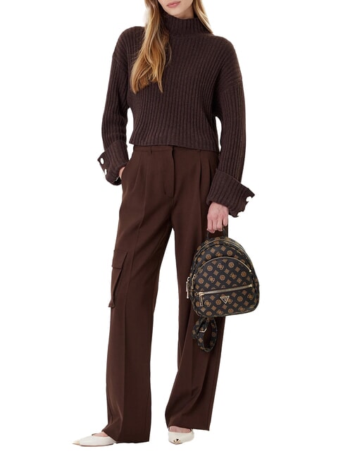 MANHATTAN 2 Zaino piccolo logo 4G peony mochalog - Borse Donna