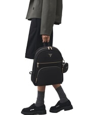 GUESS POWER PLAY 2 Zaino in nylon NERO - Borse Donna - 4