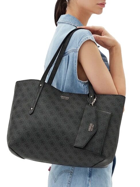 BRENTON  Borsa a spalla, con pochette coal - Borse Donna