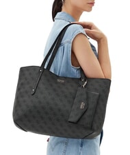 GUESS BRENTON  Borsa a spalla, con pochette coal - Borse Donna - 4