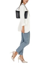 GUESS ECO VICTORIA  Borsa a spalla NERO - Borse Donna - 8