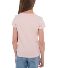 GUESS KIDS T-shirt maniche corte con strass sweet pink - T-shirt Bambino - 5