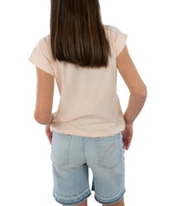 GUESS KIDS MIDI T-shirt maniche corte elegant pink - T-shirt Bambino - 5