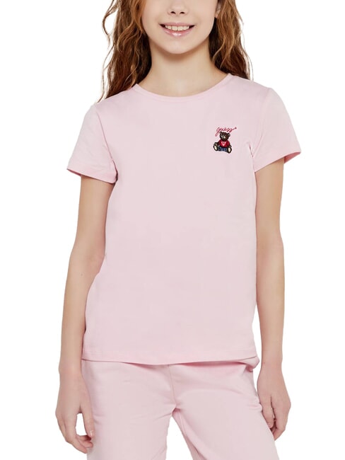 KIDS T-shirt a manica corta con orsetto cotton candy pink - T-shirt Bambino
