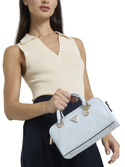 CRESIDIA Borsa a mano piccola con tracolla powder blue - Borse Donna