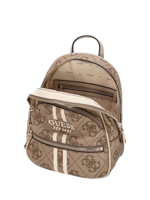 MANHATTAN 2  Zainetto LATTE LOGO - Borse Donna