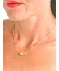 GUESS MODERN LOVE Collana con nodo yellow gold - Collane - 3