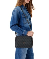 GUESS MERIDIAN 2 Borsa a tracolla coal - Borse Donna - 4