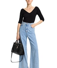 GUESS CRESIDIA II Borsa a mano con tracolla black logo - Borse Donna - 6