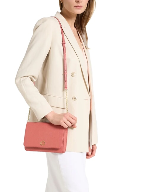 TULIP Borsa in pelle martellata con flap  pot - Borse Donna