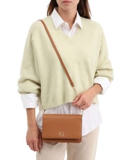 COCCINELLE TULIP Borsa in pelle martellata con flap  celadon green - Borse Donna - 6