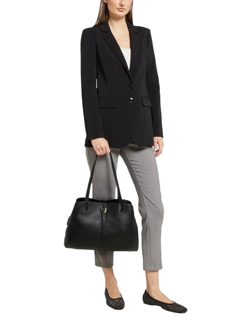 CHARA Borsa a spalla in pelle Nero - Borse Donna