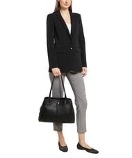 COCCINELLE CHARA Borsa a spalla in pelle Nero - Borse Donna - 4