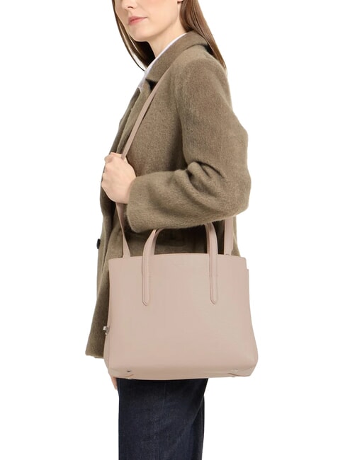 SWAP Borsa tote in pelle martellata powder pink - Borse Donna