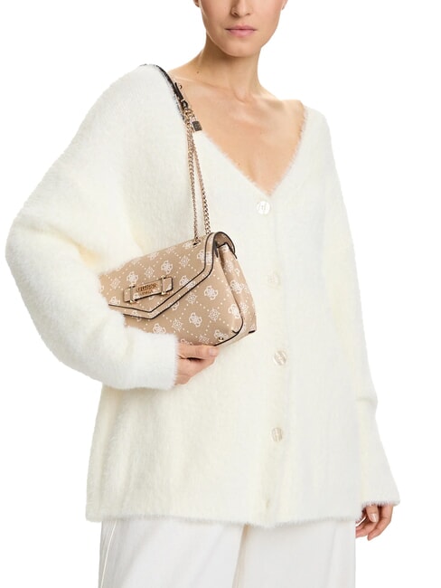 SILIA Borsa a spalla convertible biscotti logo - Borse Donna