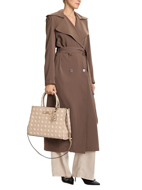 SILIA 2 Borsa tote a mano con tracolla biscotti logo - Borse Donna