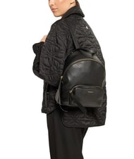 COCCINELLE JEN Zaino in pelle martellata Nero - Borse Donna - 4