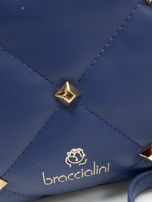 QUILT Borsa a mano, con tracolla blu - Borse Donna