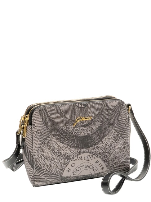 PLANETARIUM Borsetta a tracolla monochrom lt grey/ black - Borse Donna