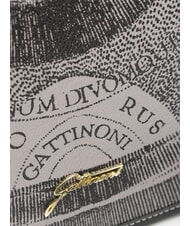 GATTINONI PLANETARIUM Borsa a tracolla con flap monochrom lt grey/ black - Borse Donna - 3