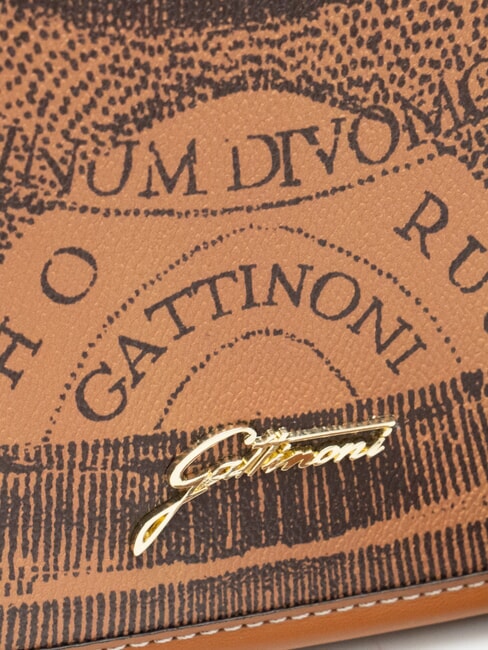 PLANETARIUM Borsa a tracolla con flap monochrom tan - Borse Donna