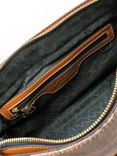 PLANETARIUM Borsa a tracolla con flap monochrom tan - Borse Donna