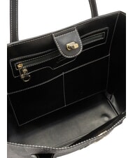 GATTINONI PLANETARIUM Shopping Bag monochrom lt grey/ black - Borse Donna - 3