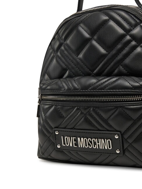 QUILTED Zaino con tasca Nero/nero - Borse Donna