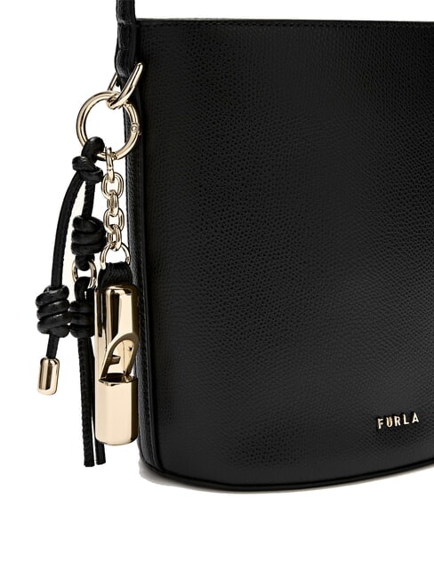 ROXIE Borsa secchiello a tracolla pelle ares Nero - Borse Donna