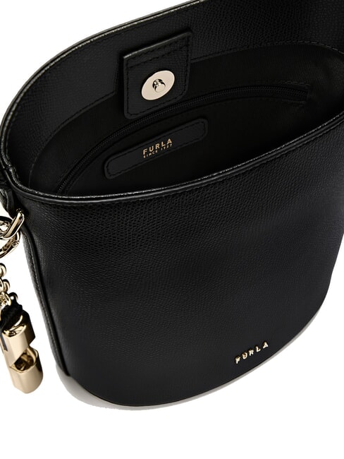 ROXIE Borsa secchiello a tracolla pelle ares Nero - Borse Donna