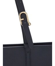 FURLA AVA Borsa shopping grande in pelle ink blue+ink blue int. - Borse Donna - 3