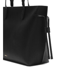 FURLA AVA Borsa shopping grande in pelle nero+nero int - Borse Donna - 3