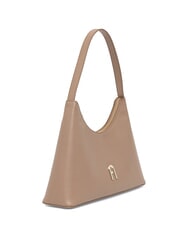 FURLA DIAMANTE Frame bag in pelle toffee - Borse Donna - 2