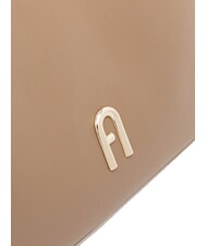 FURLA DIAMANTE Frame bag in pelle toffee - Borse Donna - 3