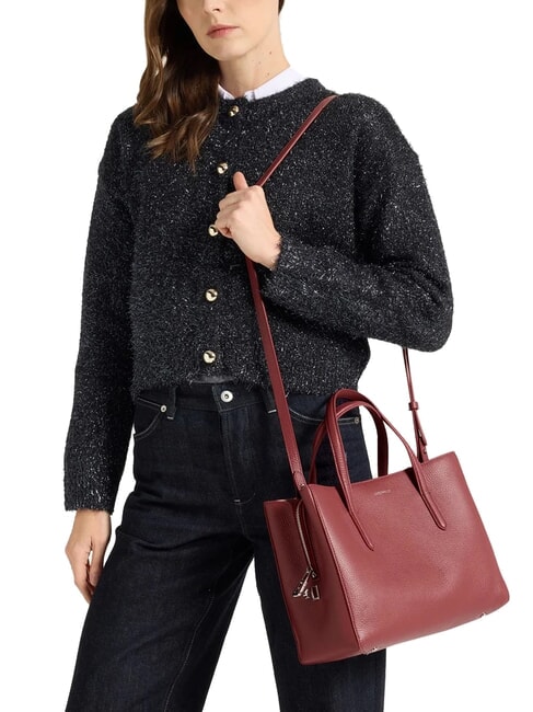 SWAP Borsa in pelle con tracolla brandy - Borse Donna