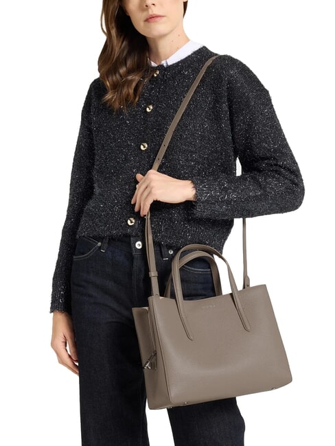 SWAP Borsa in pelle con tracolla warm taupe - Borse Donna