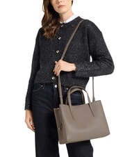 COCCINELLE SWAP Borsa in pelle con tracolla warm taupe - Borse Donna - 4