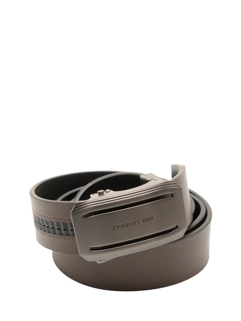 1881 Cintura reversibile in pelle nero/testa di moro - Cinture