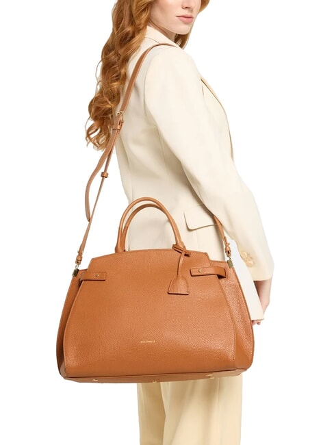 KLICHE Borsa a mano in pelle martellata CUIR - Borse Donna