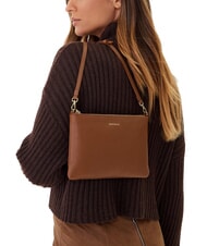 COCCINELLE BEST CROSSBODY Minibag in pelle cognac - Borse Donna - 4