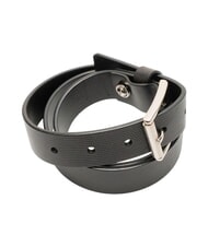 CERRUTI BUCKLE Cintura in pelle, accorciabile nero - Cinture - 3