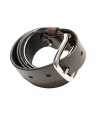 CERRUTI LOGO EMBOSSED Cintura accorciabile in pelle testa - Cinture - 3