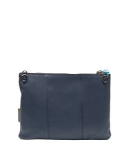 GABS BEYONCE Pochette in pelle righe fuoco+inchiostro blu - Borse Donna - 2